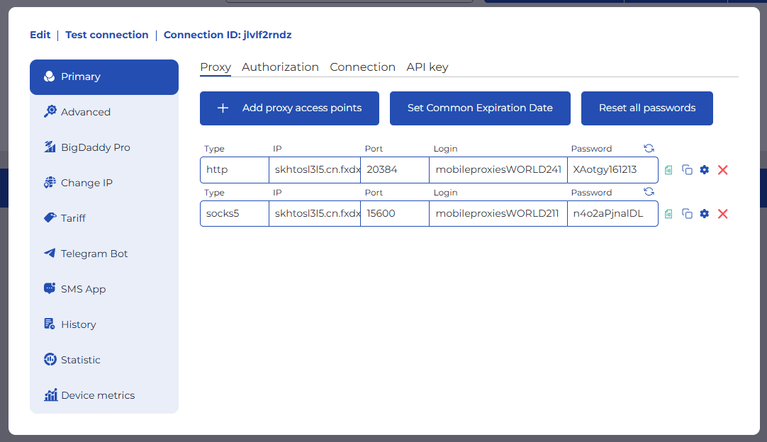How to setup step image