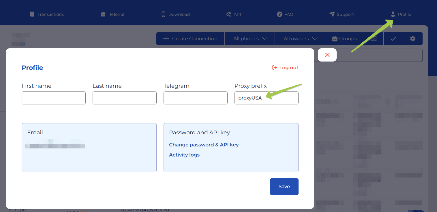 iProxy Online