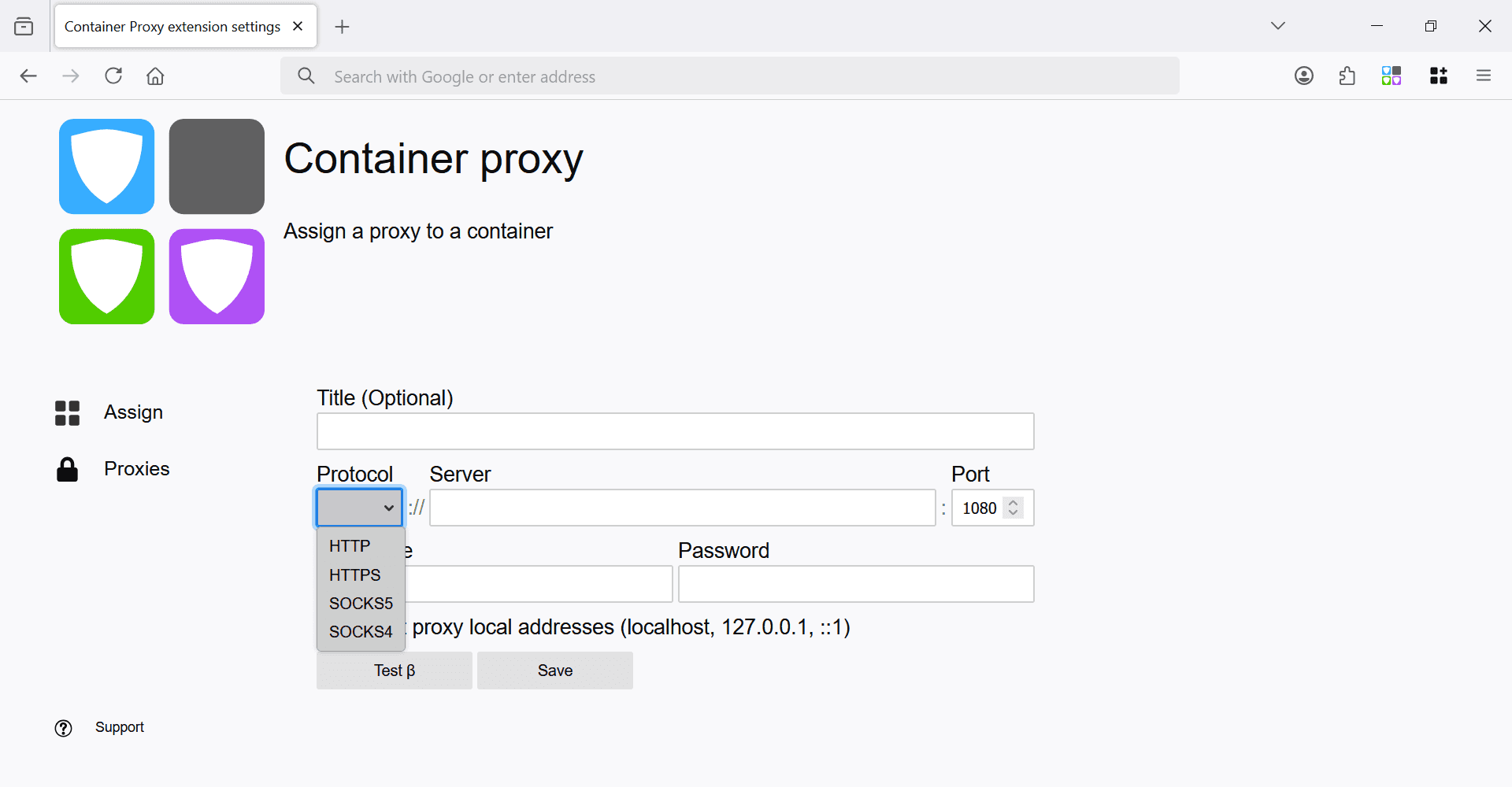 iProxy Online