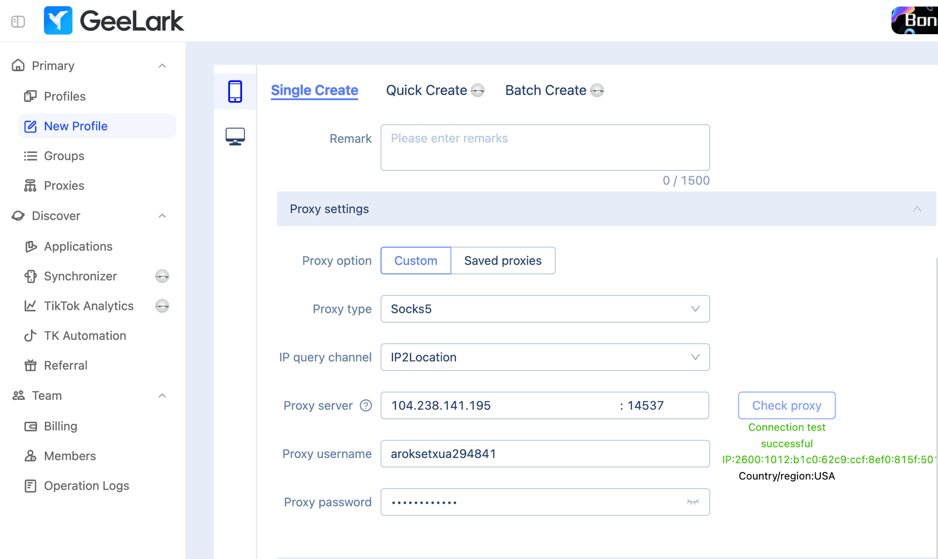 iProxy Online