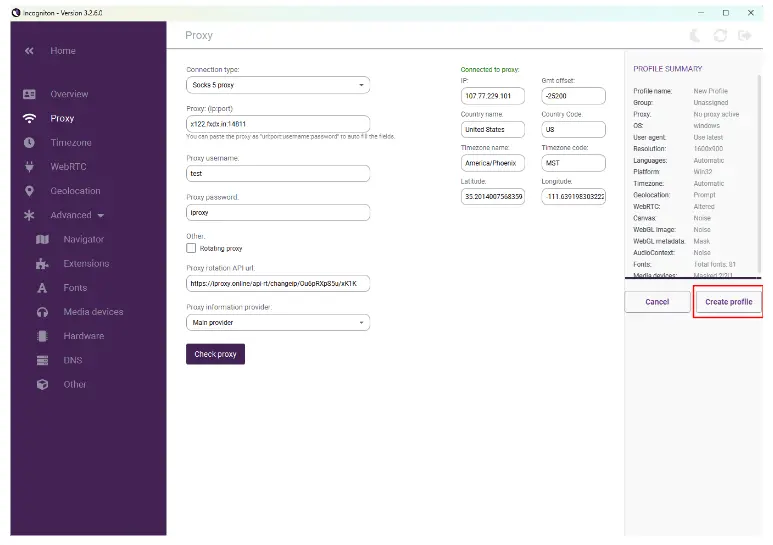 iProxy Online