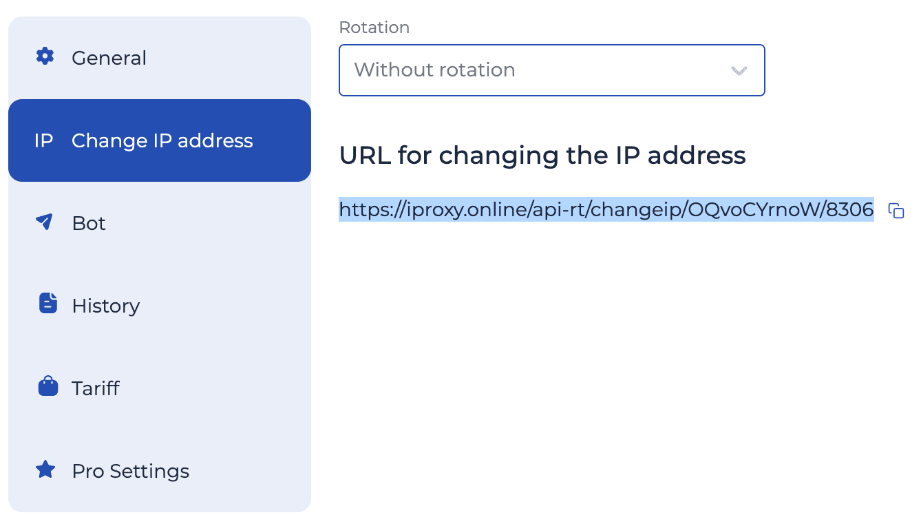 iProxy Online