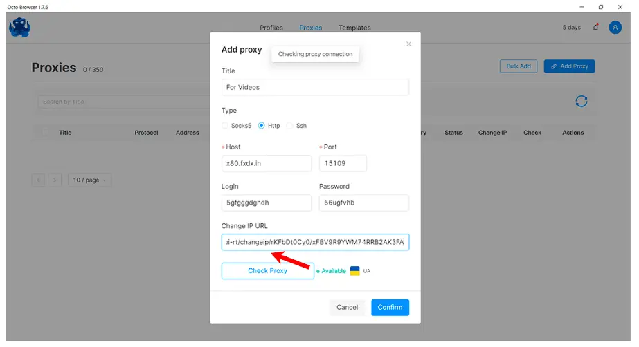 iProxy Online