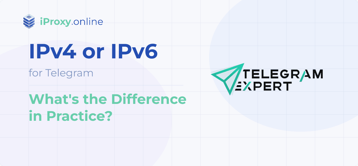 IPv4 чи IPv6 для Telegram: у Чому Практична Різниця?
