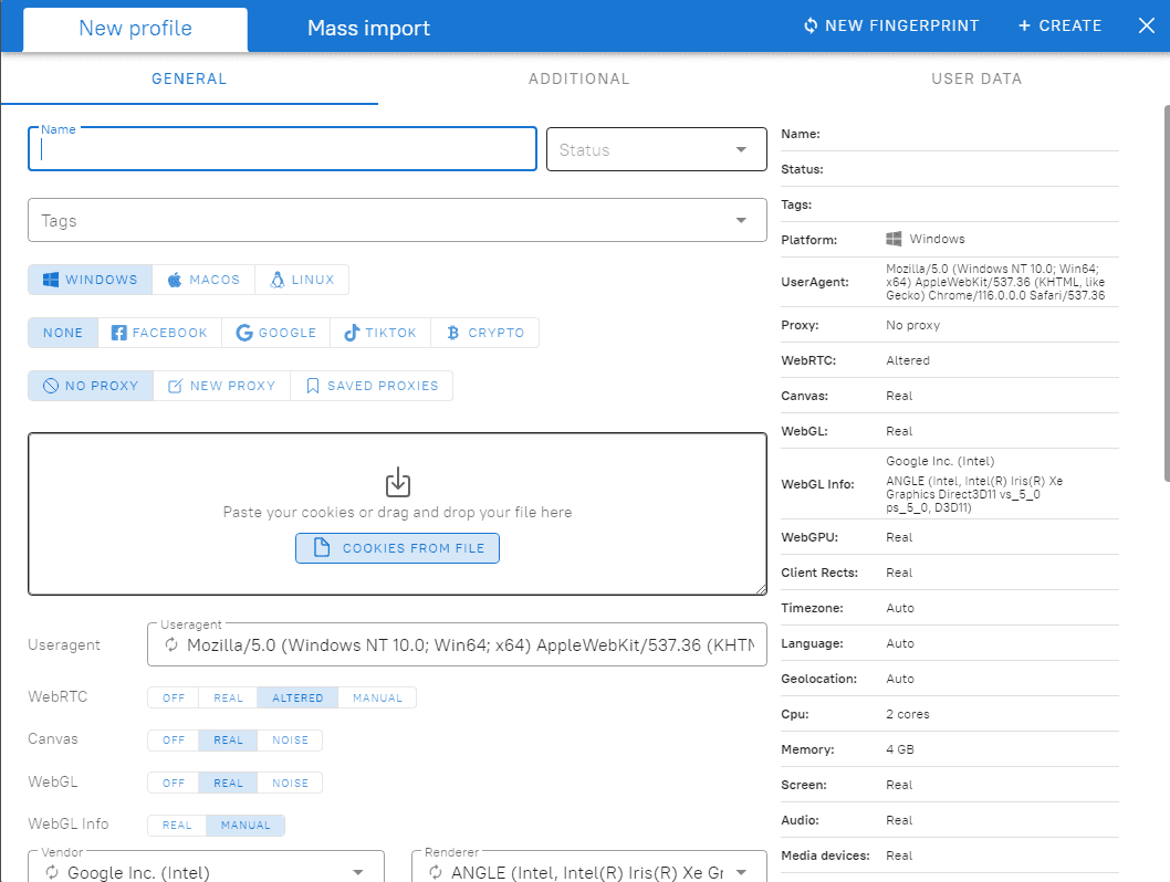 iProxy Online