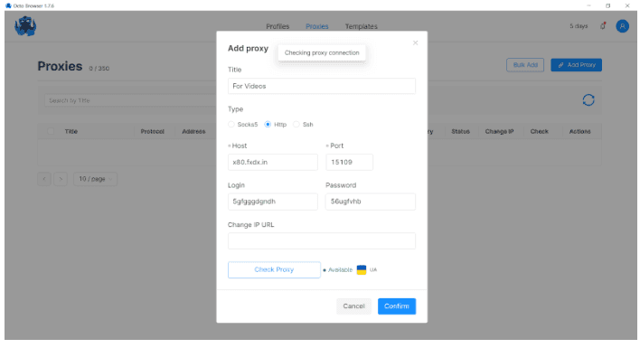 iProxy Online