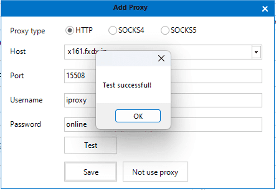 iProxy Online
