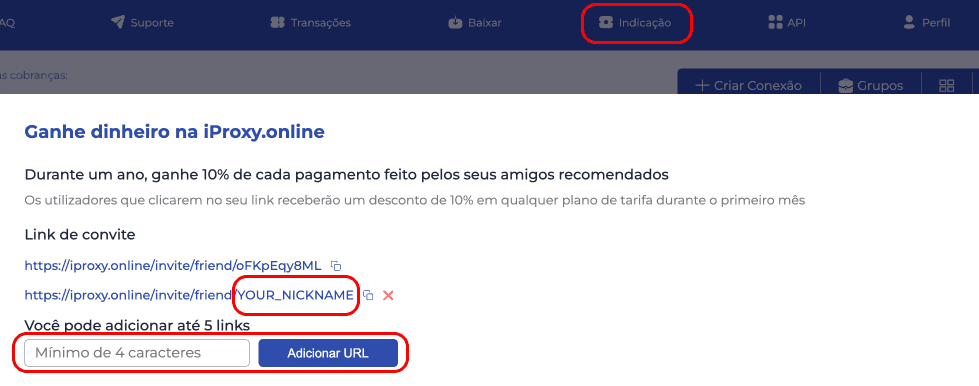 iProxy Online