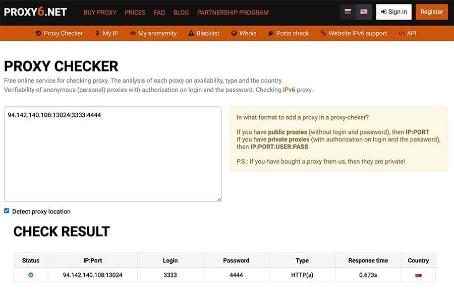 iProxy Online