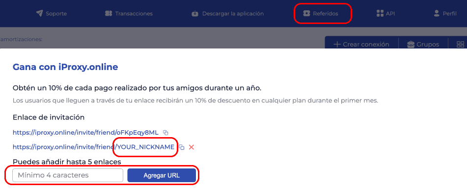 iProxy Online