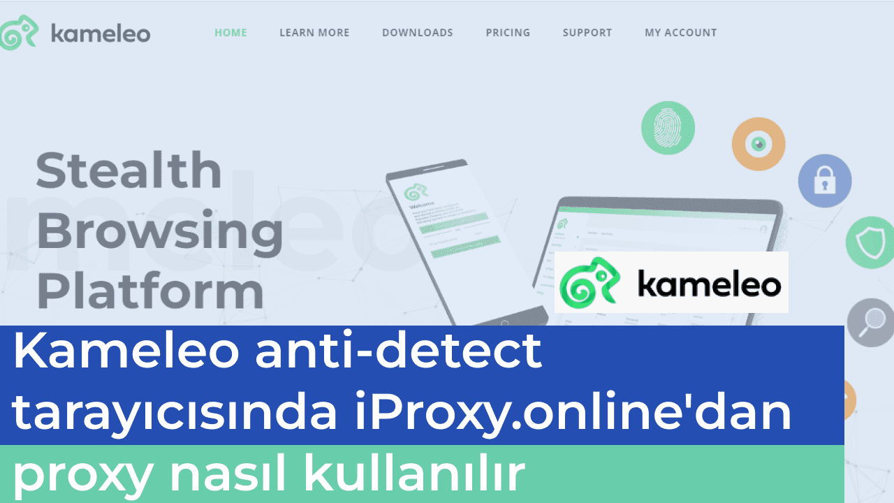 iProxy.online ve Kameleo entegrasyonu