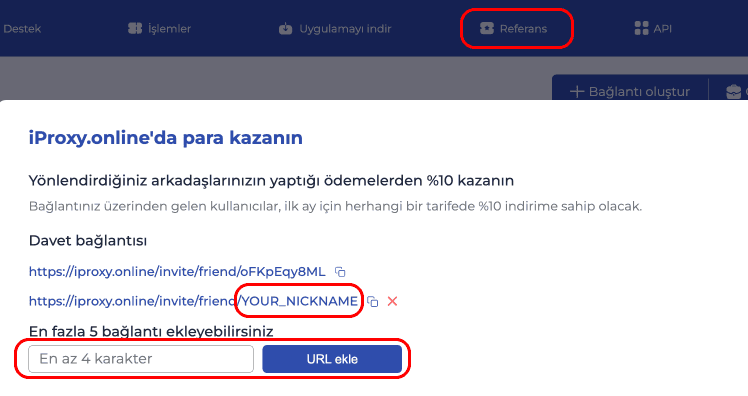 iProxy Online