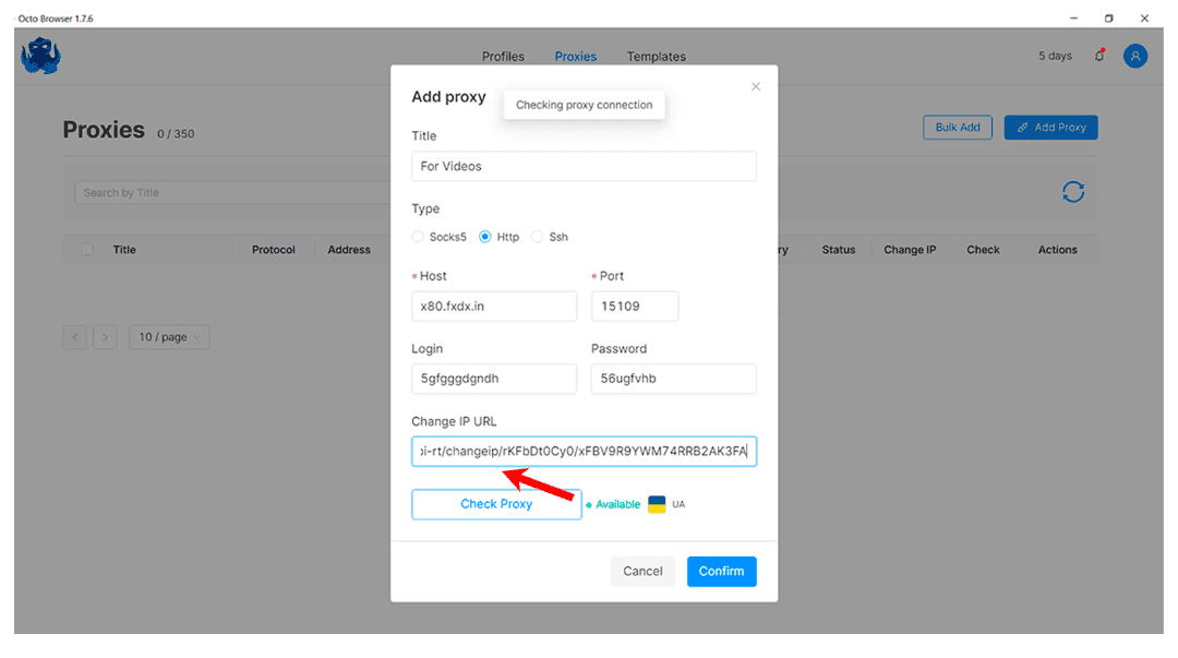iProxy Online