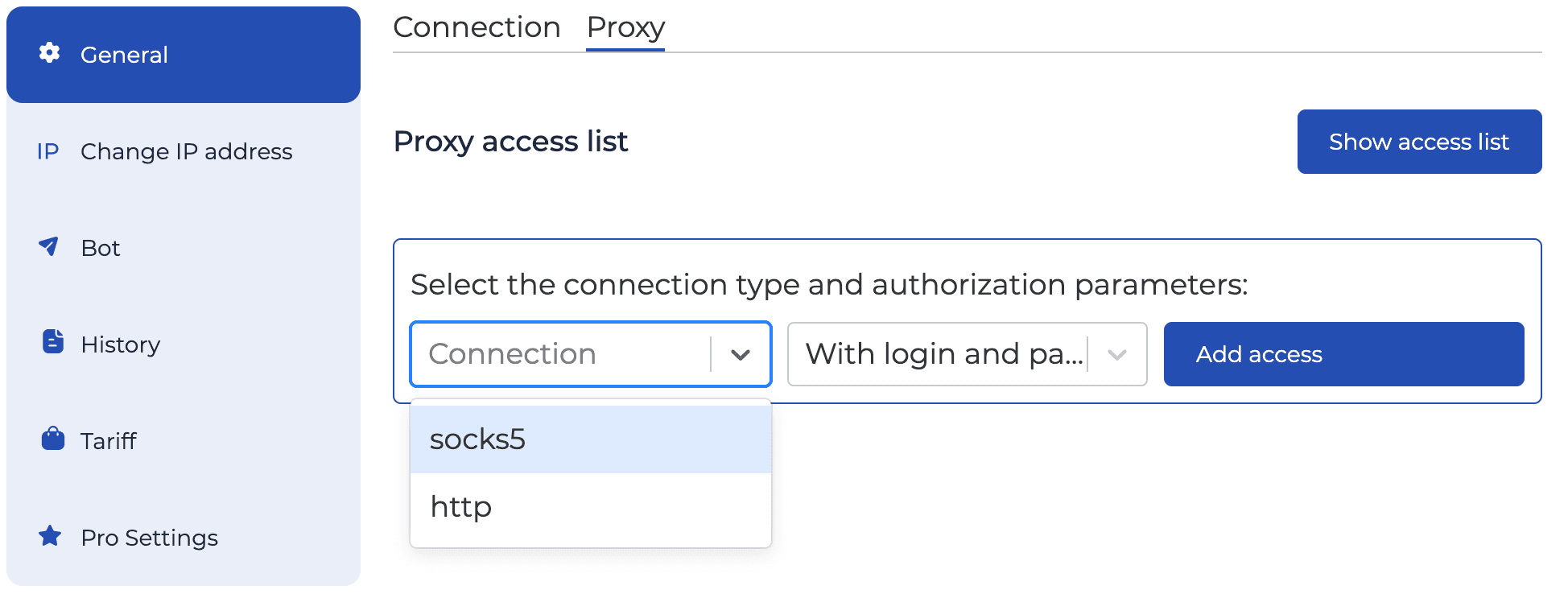 iProxy Online