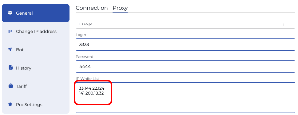 iProxy Online
