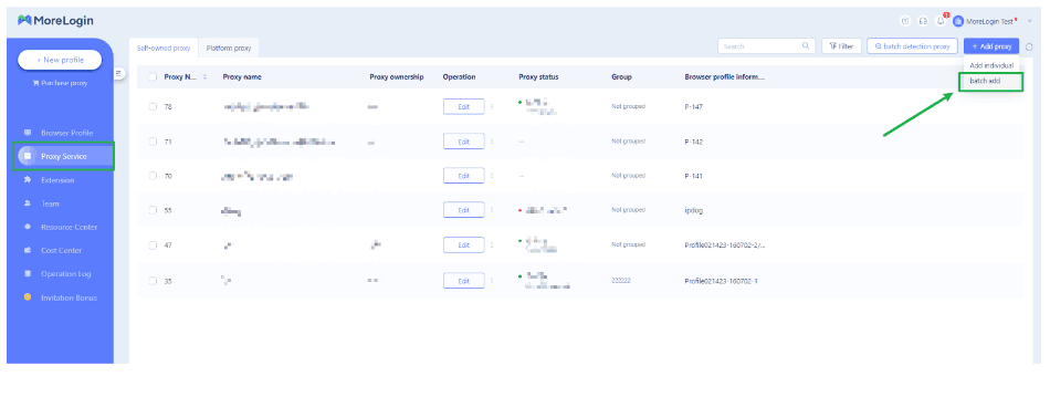 iProxy Online