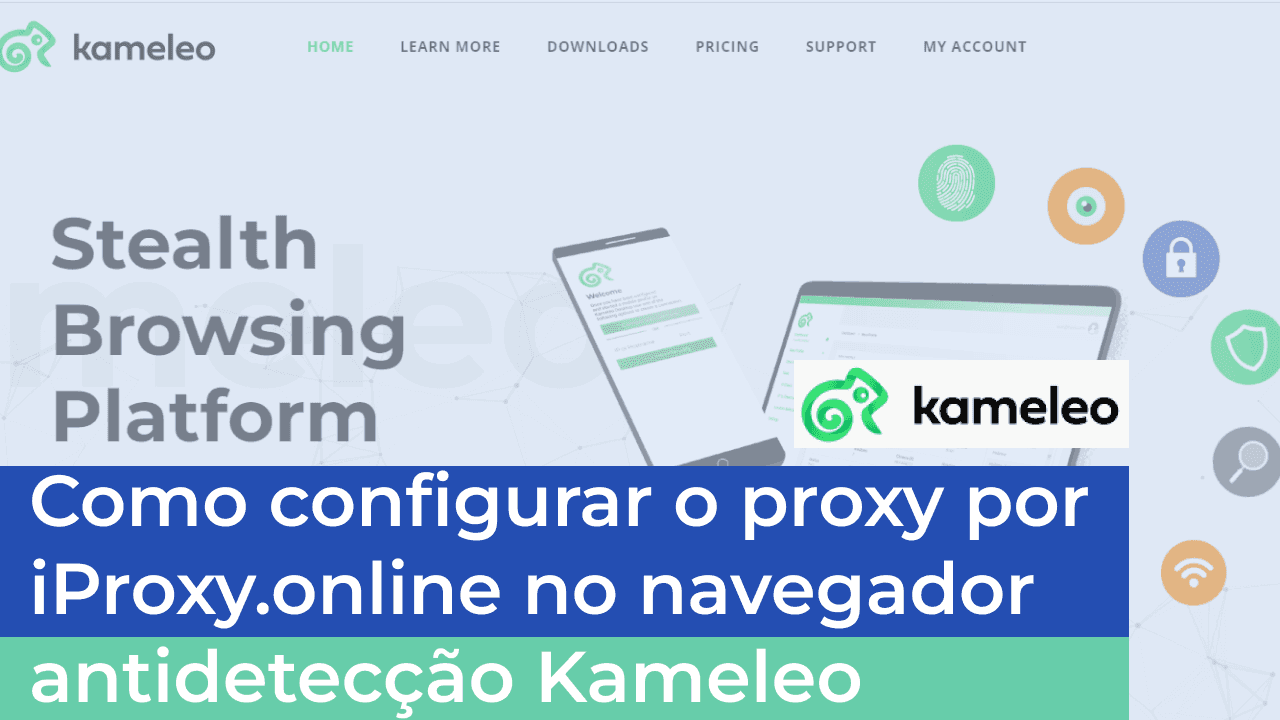 Integração iProxy.online&Kameleo