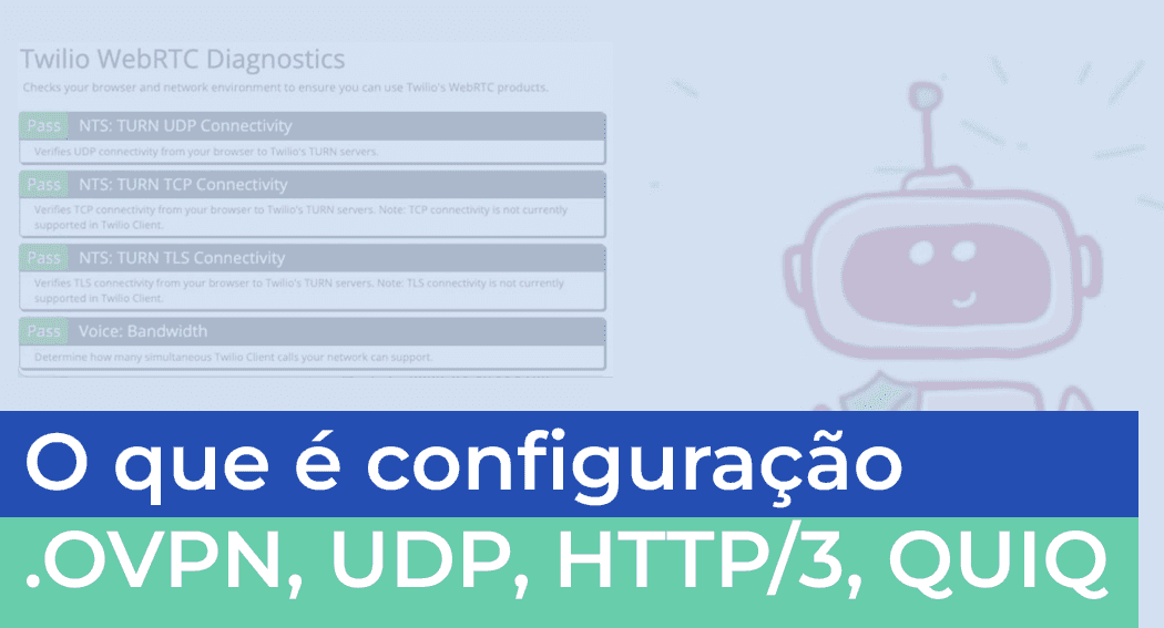 Tudo sobre configurações .OVPN, UDP, HTTP/3, suporte QUIQ