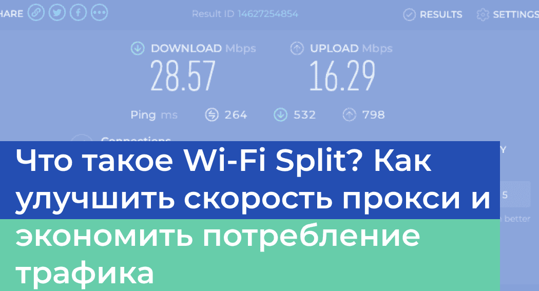 Wi-Fi Split - Что это? Как помогает улучшить скорость прокси и экономит потребление трафика?