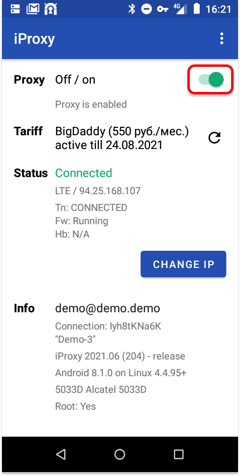 iProxy Online