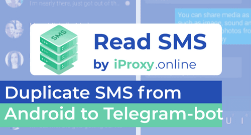 How to set up duplication of incoming SMS messages from Android to Telegram bot?