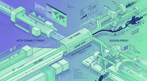 SOCKS5 vs HTTP Proxy: ต่างกันยังไง ใช้ตัวไหนดี (2026)