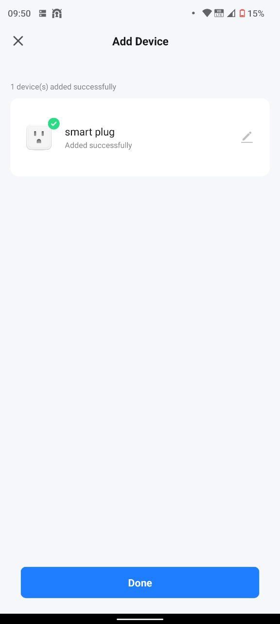 Added device confirmation